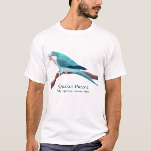 Blue Quaker Parrot T-Shirt