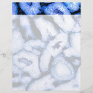 Blue Quartz Agate, blue Geodes, abstract pattern 