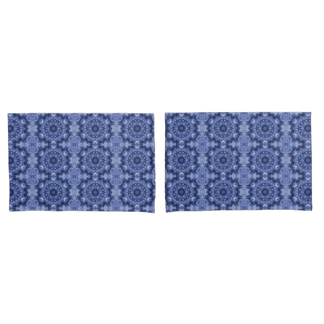 Blue Quilt Pillowcase (Front-Set)