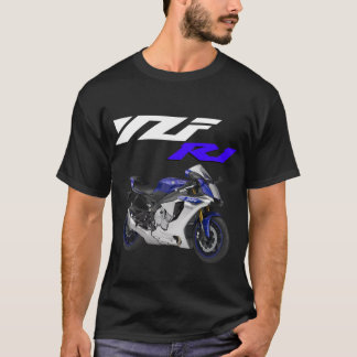 Blue R1 Sportsbike Motorcycle T-Shirt
