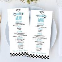Blue Race Car Baby Shower Food