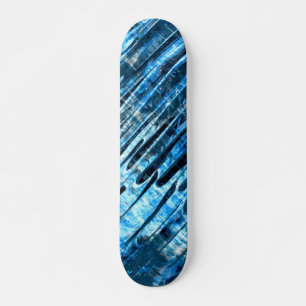 Blue Rain Skateboard