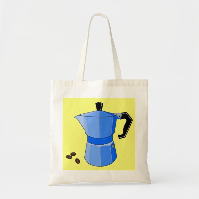 Blue Rainbow Espresso Tote Bag (Front)