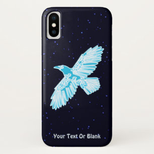 Blue Raven On Stars Case-Mate iPhone Case