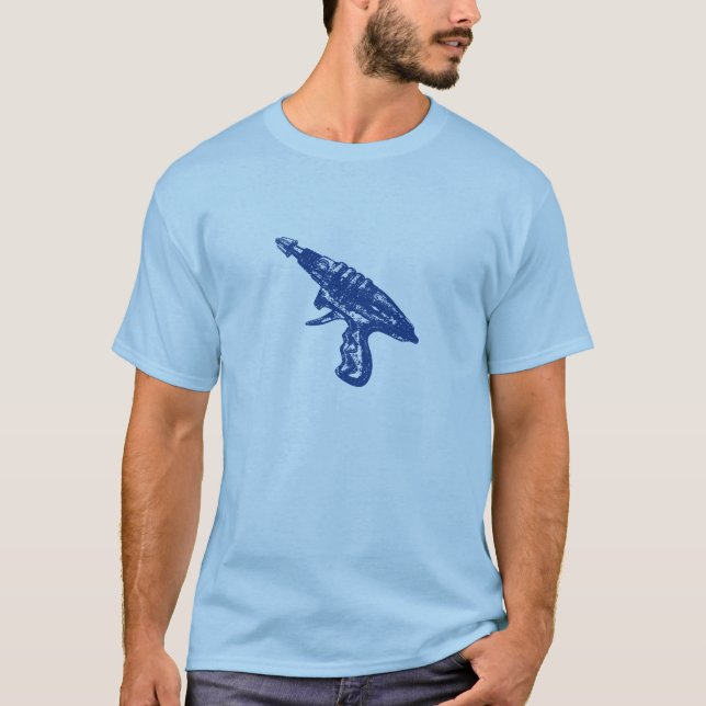 Blue Ray Gun Shirt (Front)