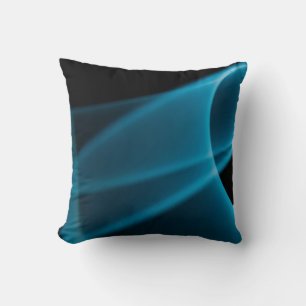 Blue ray of light cushion