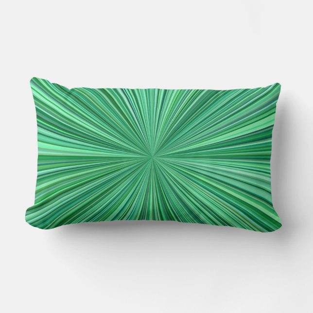 Blue Rays Stripes Background-23156 Lumbar Cushion (Front)