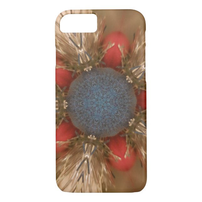 Blue Red Christmas Decoration Baubles Case-Mate iPhone Case (Back)