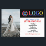 Blue Red Logo Photos Promo Small Business Flyer<br><div class="desc">Blue, red, and white marketing flyers for your small business personalized with your logo, photos, QR code, and custom text. Personalized promo flyers for your small business, perhaps photography, landscaping, beauty, wellness, and more. Add photos, address, social media, phone number and any information your future clients and customers might need....</div>