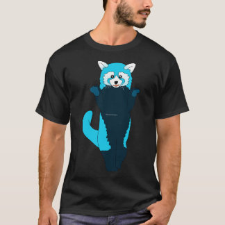 Blue red panda 2 T-Shirt