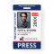 Blue Red Photo & Logo Press ID