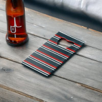 Blue Red uniform Stripes