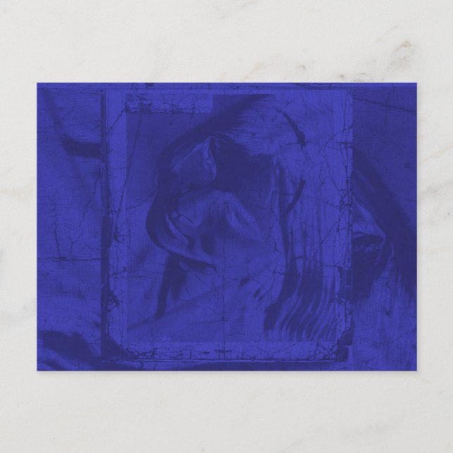 Blue Reflections I Postcard (Front)