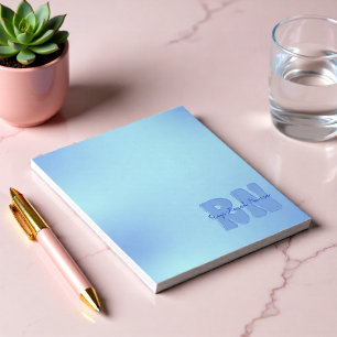 Blue Registered Nurse Notepad