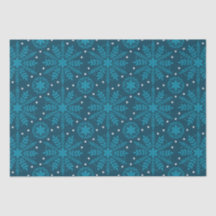 Blue Retro Tides of Christmas Vibes