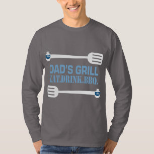 Blue Rhino "Dad's Grill" Long Sleeve T-Shirt
