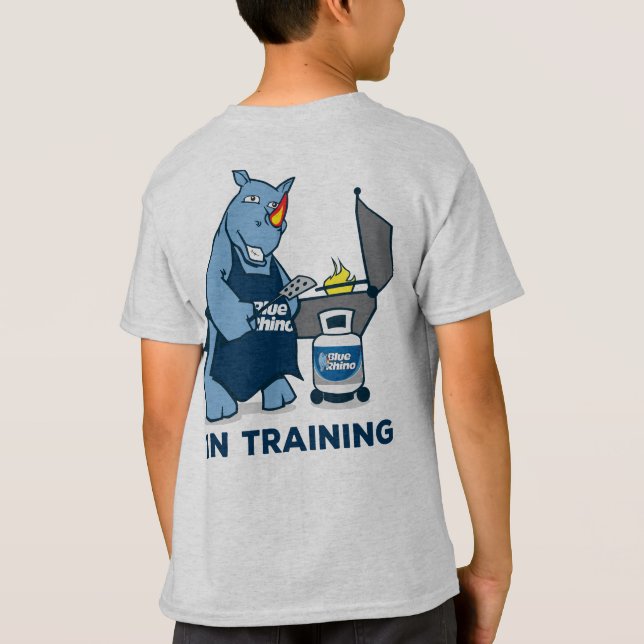 Blue Rhino "Griller in Training" Boys' T-Shirt (Back)