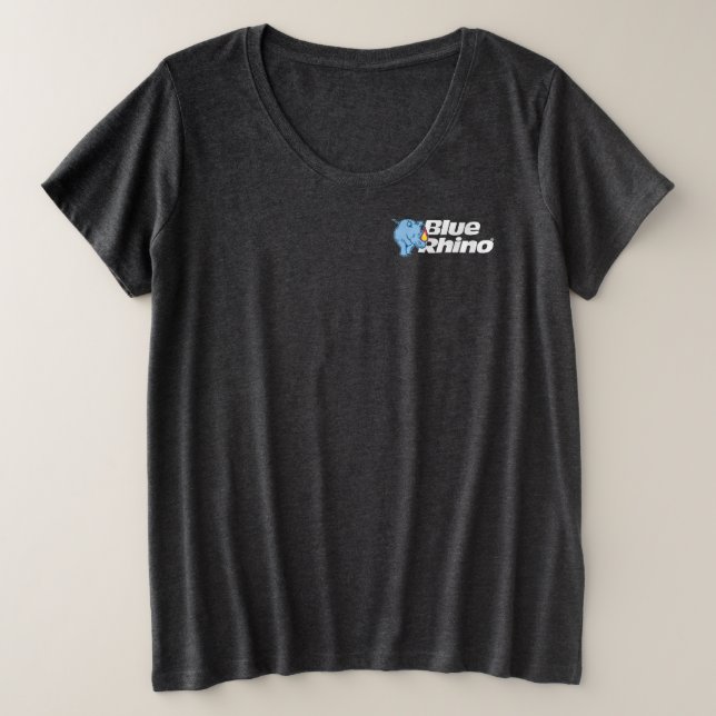 Blue Rhino "Grilling Expert" Plus Size T-Shirt (Design Front)