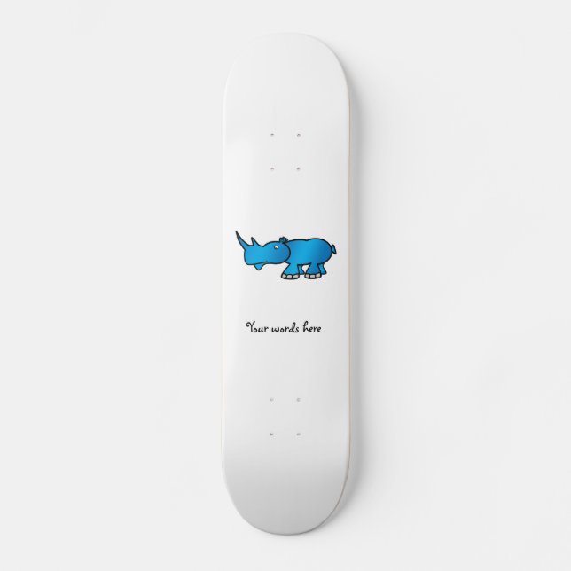 Blue rhino skateboard (Front)