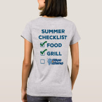 Blue Rhino "Summer Checklist" Women's