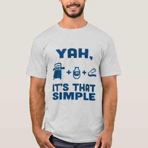 Blue Rhino "Ya, It's That Simple" Men's T-Shirt