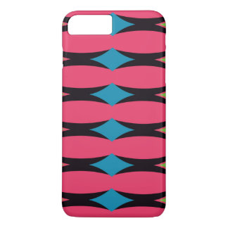 Blue rhombus Case-Mate iPhone case