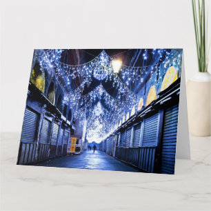 BLUE RIALTO Jumbo Greeting Card