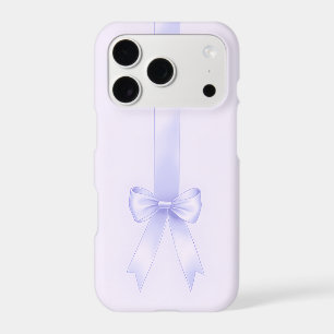 Blue Ribbon Bookmark iPhone Case Coquette