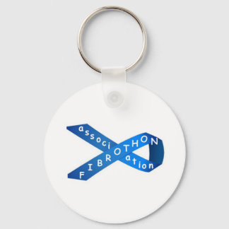 blue ribbon collection fibrothon key ring