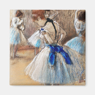 Blue Ribbon Dancer, Edgar Degas Magnet
