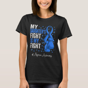 Blue Ribbon Daughter Alopecia Awareness  T-Shirt