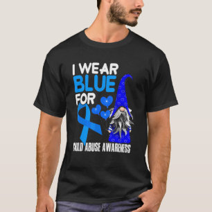 Blue Ribbon For Child Abuse Awareness Prevention M T-Shirt