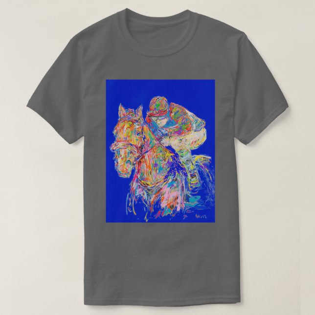 Blue rider T-Shirt (Design Front)