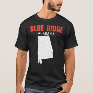 Blue Ridge Alabama USA State America Travel T-Shirt