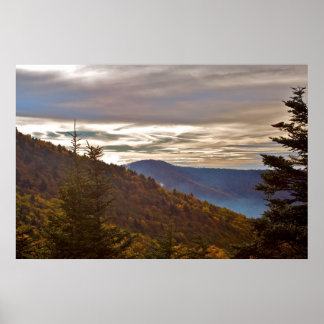 Blue Ridge at Dusk Poster