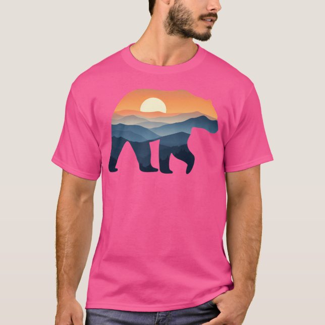 Blue Ridge Bear 02 Active T-Shirt (Front)