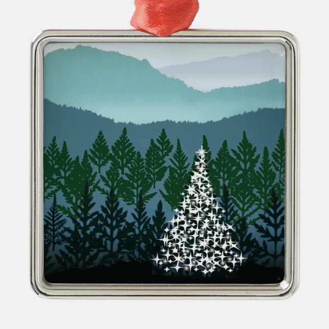 Blue Ridge Christmas ornament (Front)