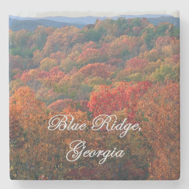 Blue Ridge, Georgia, Fall Leaves Coasters (Front)