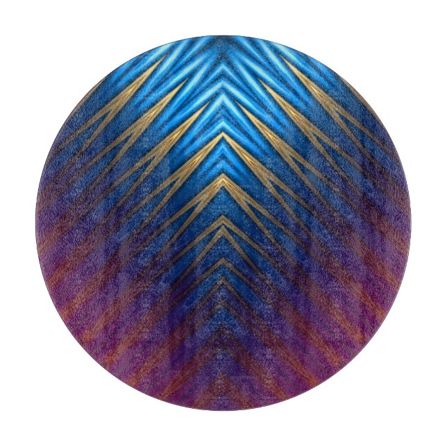 Blue Ridge Gold Cutting Board (Front)