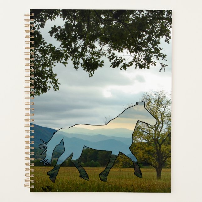 Blue Ridge Horse Cades Cove Planner (Front)