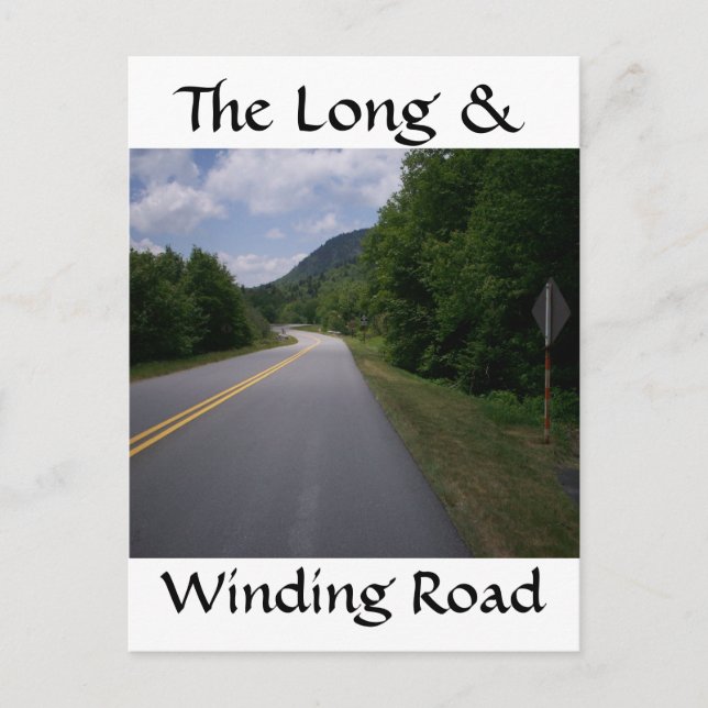 Blue Ridge Motorcycle Ride 10 Postcard (Front)