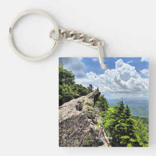 Blue Ridge Mountain, North Carolina Key Ring