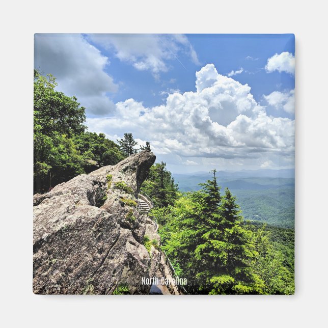 Blue Ridge Mountain, North Carolina Magnet (Front)