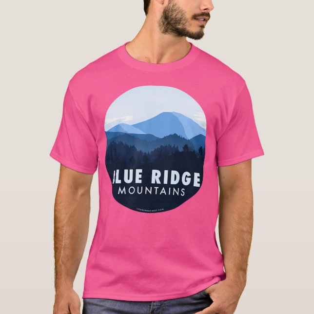Blue Ridge Mountains Active T-Shirt (Front)