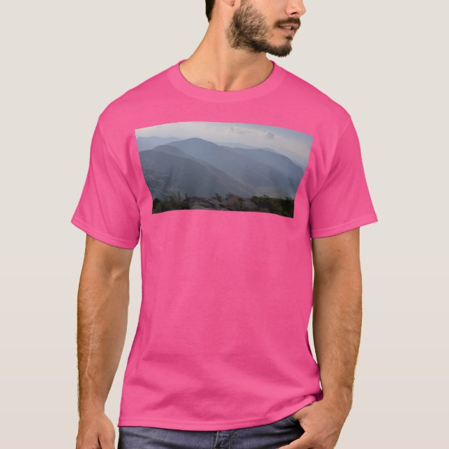 Blue Ridge Mountains Long T-Shirt (Front)
