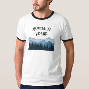 Blue Ridge Mountains, Montebello customisable T-Shirt