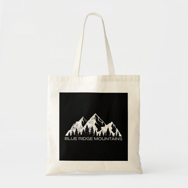 Blue Ridge Mountains North Carolina Souvenir Gift  Tote Bag (Front)