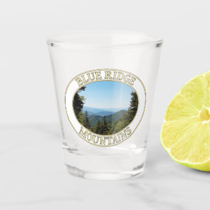 Blue Ridge Mountains of North Carolina Shot Glass