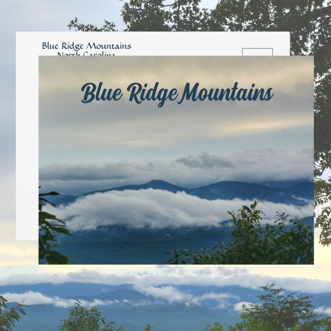 Blue Ridge Mountains Photographic North Carolina Postcard (Creator Uploaded)