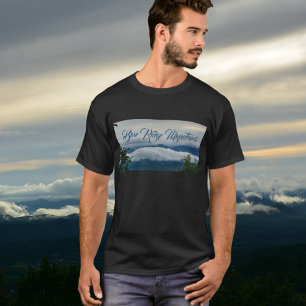 Blue Ridge Mountains Photographic T-Shirt